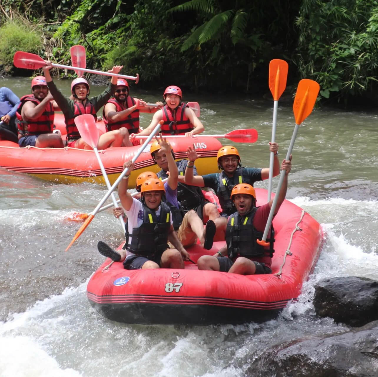 Ubud Zip Line, White Water Rafting & Rice Terrace - Bali Trip Adventures